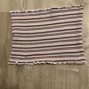 Hollister striped tube top